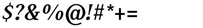 Generis Serif Std Bold Italic Font OTHER CHARS