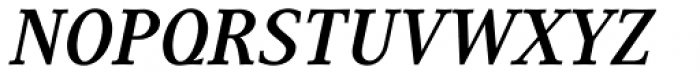 Generis Serif Std Bold Italic Font UPPERCASE
