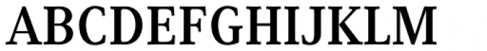 Generis Serif Std Bold Font UPPERCASE