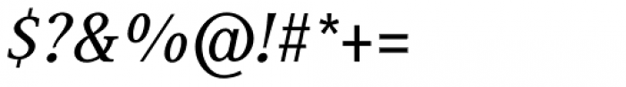 Generis Serif Std Medium Italic Font OTHER CHARS