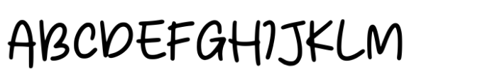 Gengshi Font UPPERCASE