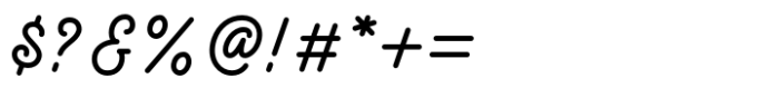 Genilla Regular Font OTHER CHARS