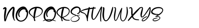 Genisse Font UPPERCASE