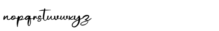 Genisse Font LOWERCASE