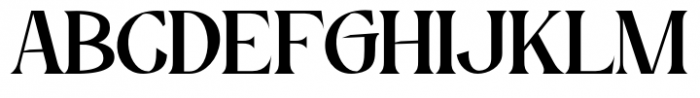 Genoa Regular Font UPPERCASE