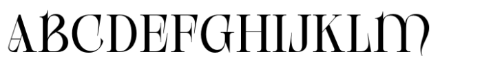 Genshino Font UPPERCASE