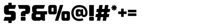 Genstar Regular Font OTHER CHARS