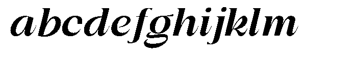 Gentano Athiroen  Italic Black Expanded FONT