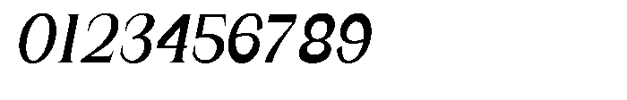 Gentano Athiroen  Italic Black Extra Condensed Font OTHER CHARS