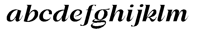 Gentano Athiroen  Italic Black Extra Expanded FONT