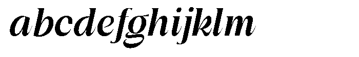 Gentano Athiroen  Italic Black Semi Condensed FONT