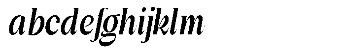 Gentano Athiroen  Italic Black Ultra Condensed FONT