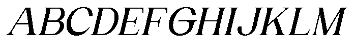 Gentano Athiroen  Italic Bold Semi Expanded Font UPPERCASE
