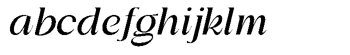 Gentano Athiroen  Italic Bold Semi Expanded FONT