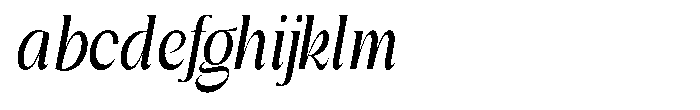 Gentano Athiroen  Italic Bold Ultra Condensed FONT