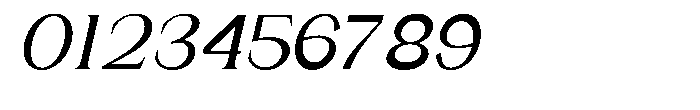 Gentano Athiroen  Italic Bold Font OTHER CHARS