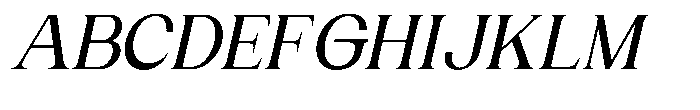 Gentano Athiroen  Italic Bold Font UPPERCASE