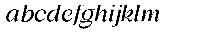 Gentano Athiroen  Italic Bold FONT