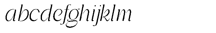 Gentano Athiroen  Italic Condensed FONT
