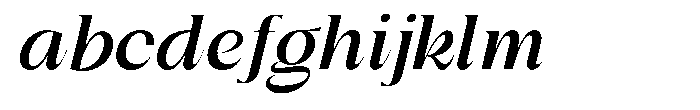 Gentano Athiroen  Italic Extra Bold Semi Expanded FONT