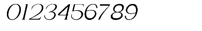 Gentano Athiroen  Italic Medium Font OTHER CHARS