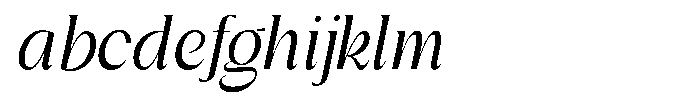 Gentano Athiroen  Italic Semi Bold Condensed FONT
