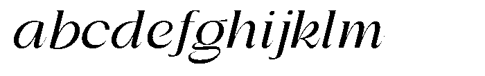 Gentano Athiroen  Italic Semi Bold Expanded FONT