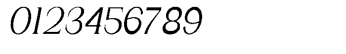 Gentano Athiroen  Italic Semi Bold Extra Condensed Font OTHER CHARS