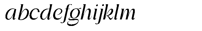 Gentano Athiroen  Italic Semi Bold Semi Condensed FONT