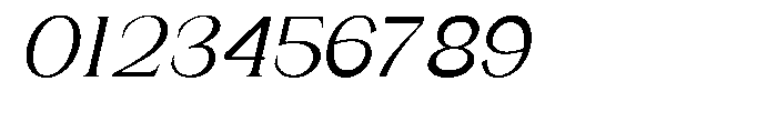 Gentano Athiroen  Italic Semi Bold Font OTHER CHARS