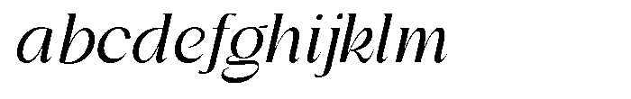 Gentano Athiroen  Italic Semi Bold FONT