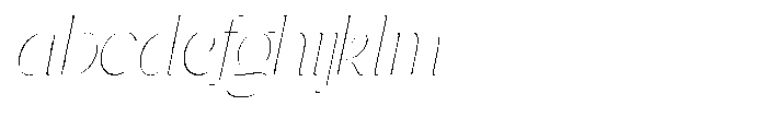 Gentano Athiroen  Italic Thin Condensed FONT