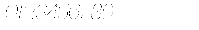 Gentano Athiroen  Italic Thin Extra Condensed Font OTHER CHARS