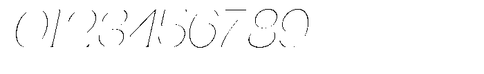 Gentano Athiroen  Italic Thin Semi Condensed Font OTHER CHARS