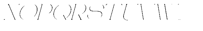 Gentano Athiroen  Italic Thin Ultra Expanded Font UPPERCASE