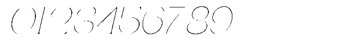 Gentano Athiroen  Italic Thin Font OTHER CHARS