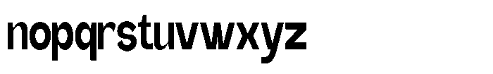 Gentano Athiroen  Sans Black Extra Condensed Font LOWERCASE
