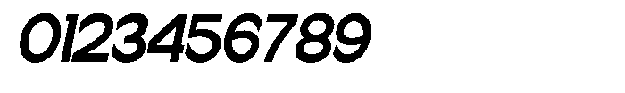 Gentano Athiroen  Sans Black Semi Condensed Slanted Font OTHER CHARS