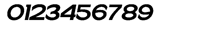 Gentano Athiroen  Sans Black Ultra Expanded Slanted Font OTHER CHARS