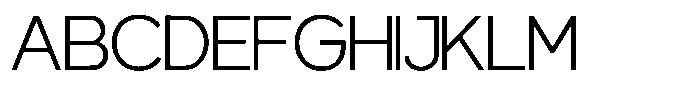 Gentano Athiroen  Sans Expanded Font UPPERCASE
