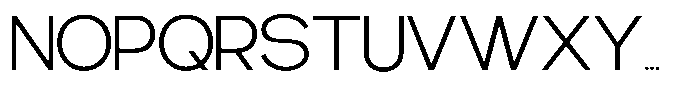 Gentano Athiroen  Sans Expanded Font UPPERCASE