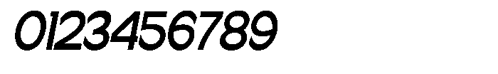 Gentano Athiroen  Sans Extra Bold Condensed Slanted Font OTHER CHARS