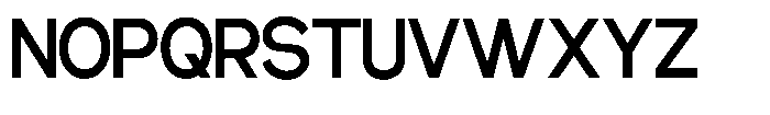 Gentano Athiroen  Sans Extra Bold Semi Condensed Font UPPERCASE