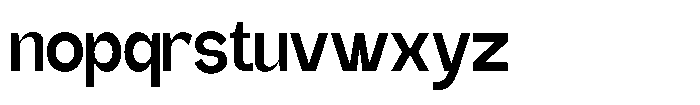 Gentano Athiroen  Sans Extra Bold Font LOWERCASE