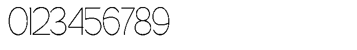 Gentano Athiroen  Sans Extra Light Ultra Condensed Font OTHER CHARS
