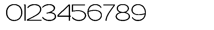 Gentano Athiroen  Sans Light Extra Expanded Font OTHER CHARS