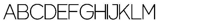 Gentano Athiroen  Sans Light Semi Expanded Font UPPERCASE