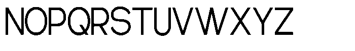 Gentano Athiroen  Sans Medium Condensed Font UPPERCASE
