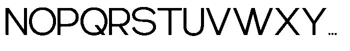 Gentano Athiroen  Sans Medium Expanded Font UPPERCASE