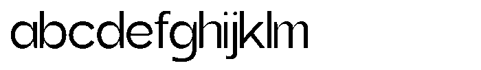 Gentano Athiroen  Sans Medium Expanded FONT